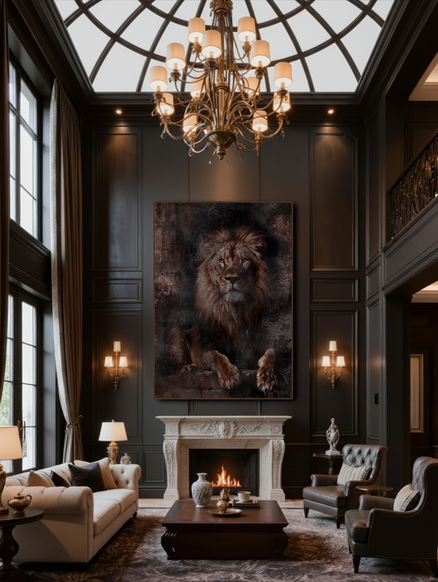 The King in situ