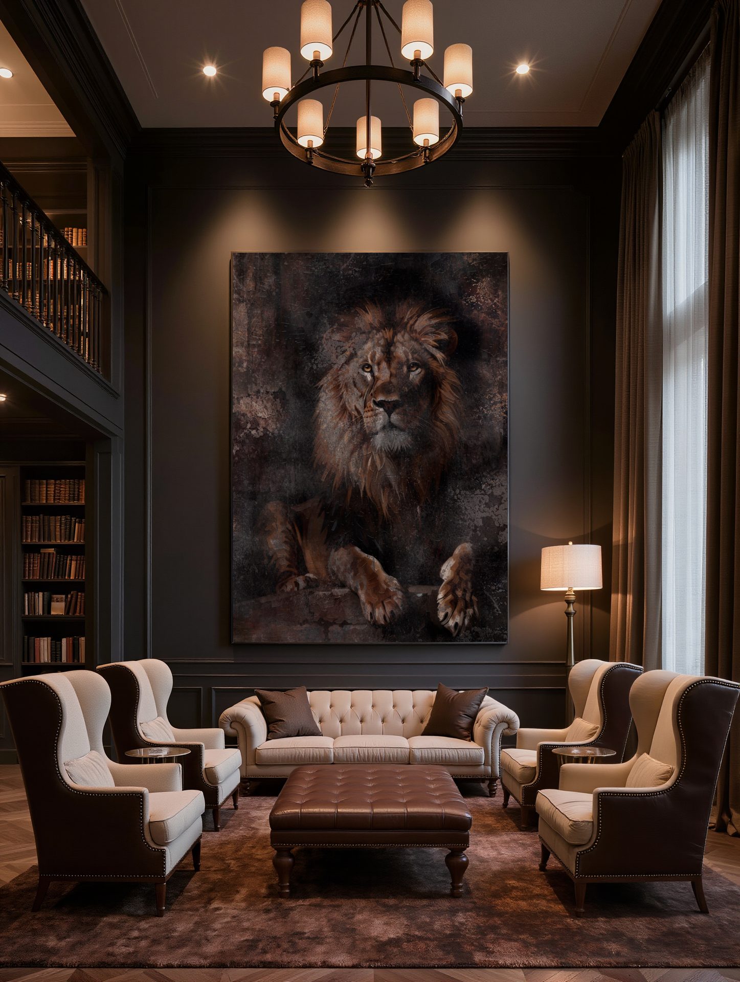 The King in situ